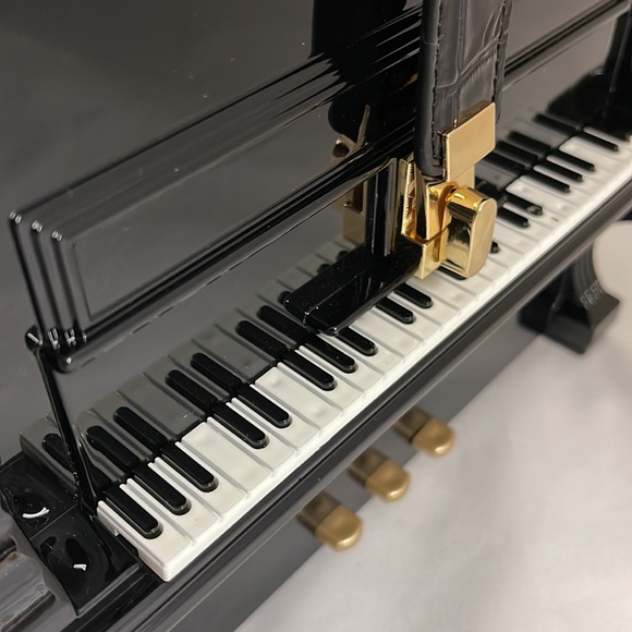 🆕 Novelty Piano Crossbody Purse Bag - Picture 2 of 12